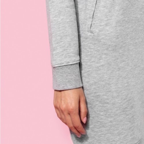 mise en situation robe grise